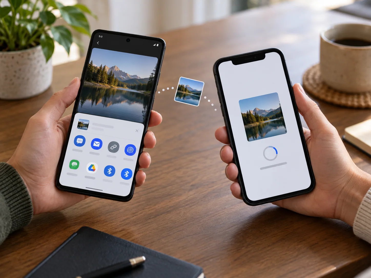 android'den iphone'a airdrop nasıl yapılır