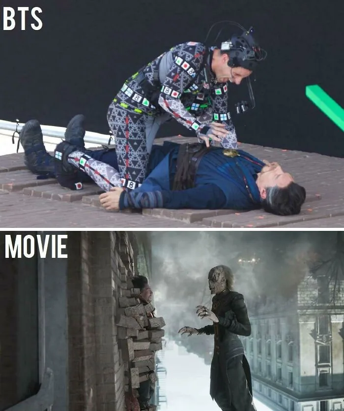 Before And After Vfx In Avengers: Infinty War