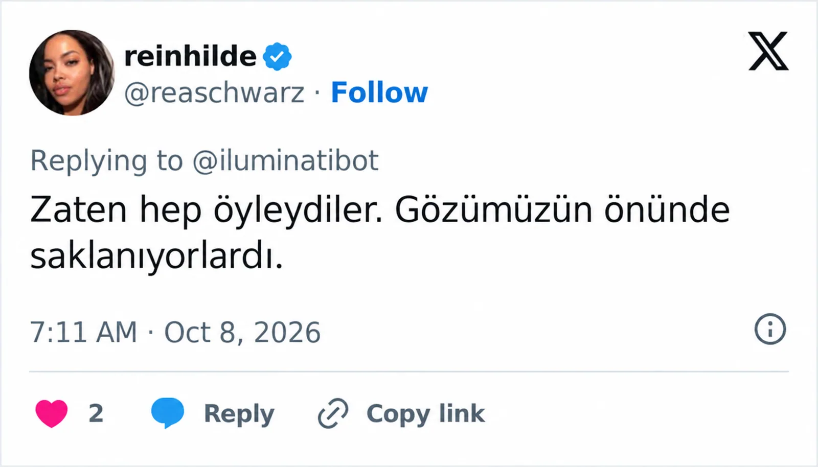 susan dell'in uzaylı olduğuna dair tweet